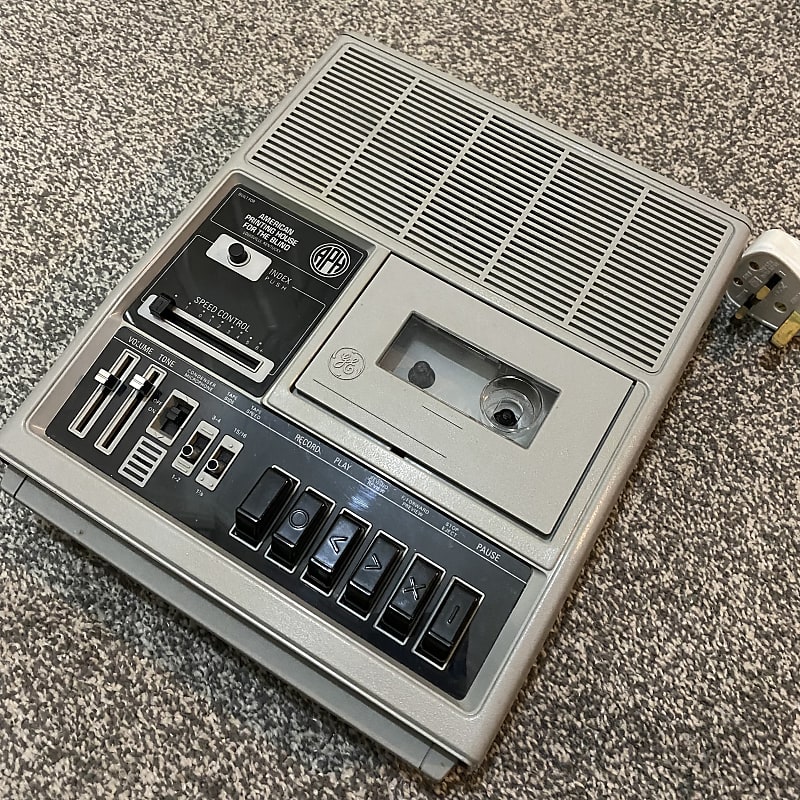 [Very Rare] GE American Printing House for the Blind Cassette Reverb