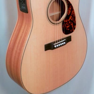 Larrivee Legacy Mahogany D-40E Satin Dreadnought Acoustic Electric StagePro Element Pickup with case image 1