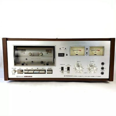 Pioneer CT-F6262 4-Track Stereo Cassette Tape Deck (1977)
