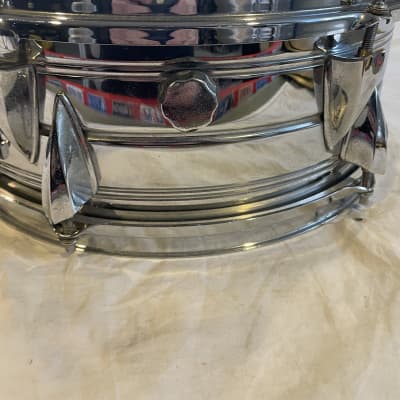 Tama Side by Side 6 lugs Chrome over Steel Snare Drum 5.5 x 14 - Missing badge image 2