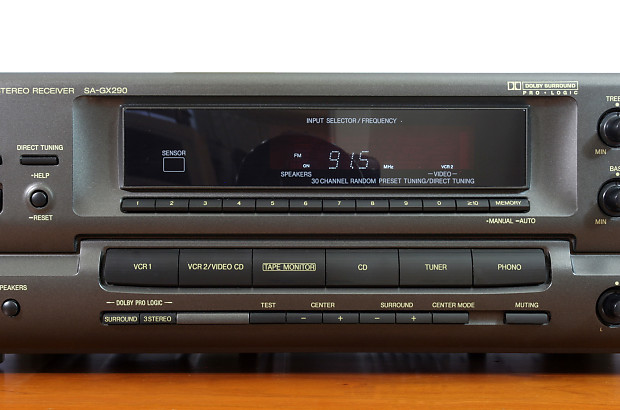 Technics SA-GX290 Stereo Receiver Bundle | Reverb