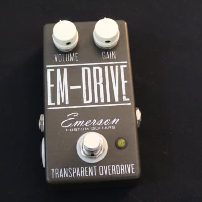 Emerson EM-Drive Transparent Overdrive Limited Edition - Dark Green with White Lettering image 2