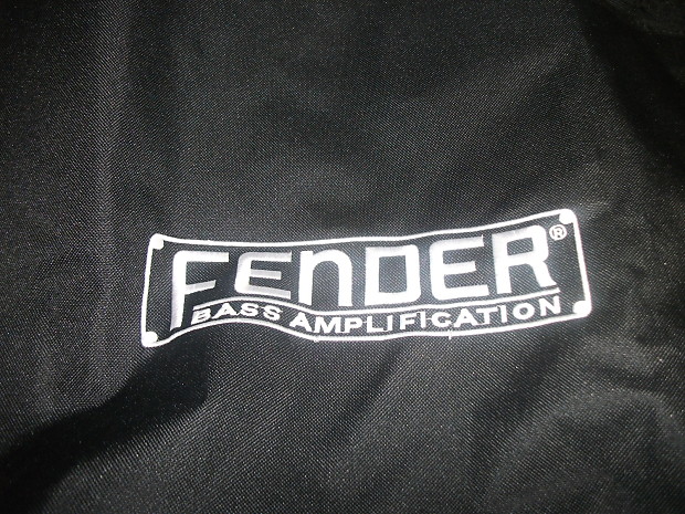 Fender Bass cabinet cover  Black25" X 25" X 15" image 1