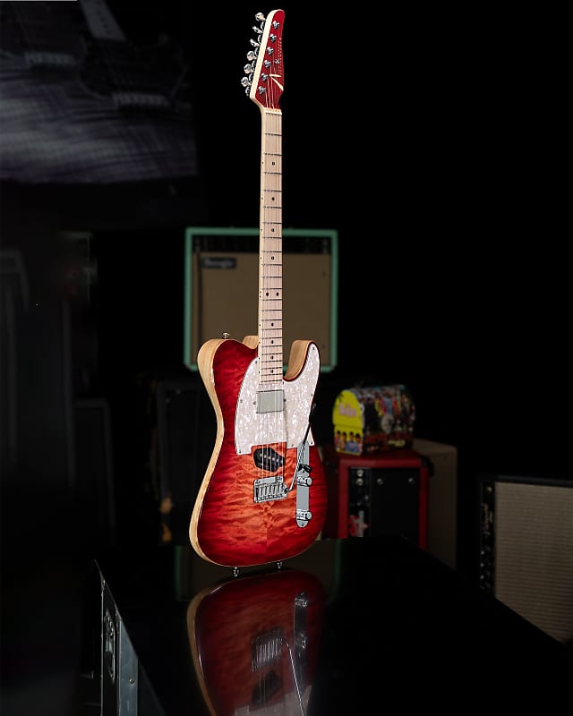 Tom Anderson Top T Classic - Natural Red Burst | Reverb
