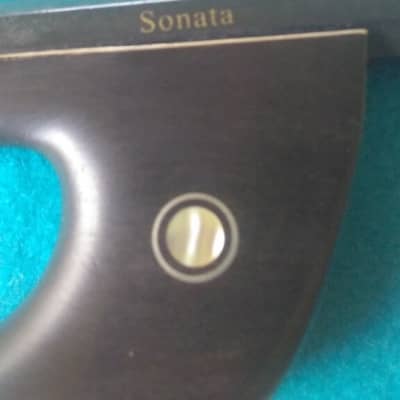 Sonata  ¾ German Style Carbon Fiber Braided Bass Bow 2019 Black image 4