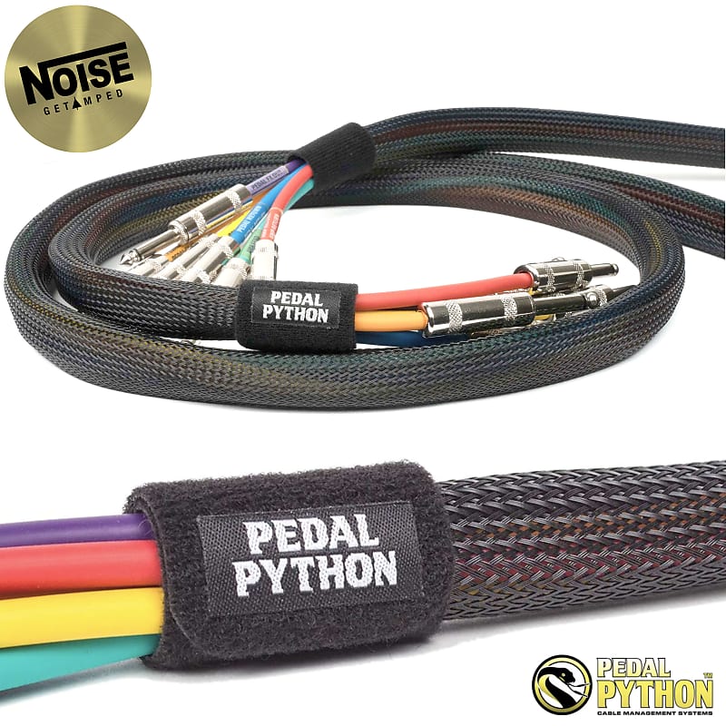 Pedal Python™ 20ft Pedalboard Snake Cable Management System | Reverb