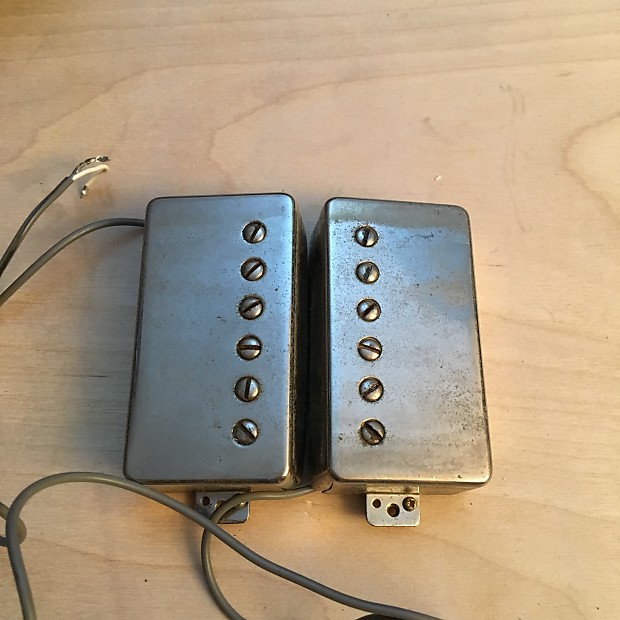 80's Gotoh Japan PAF Humbucker Set Guitar Pickup Double