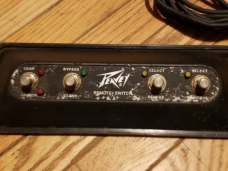 Peavey Stereo Chorus 212 Footswitch 1980's | Reverb