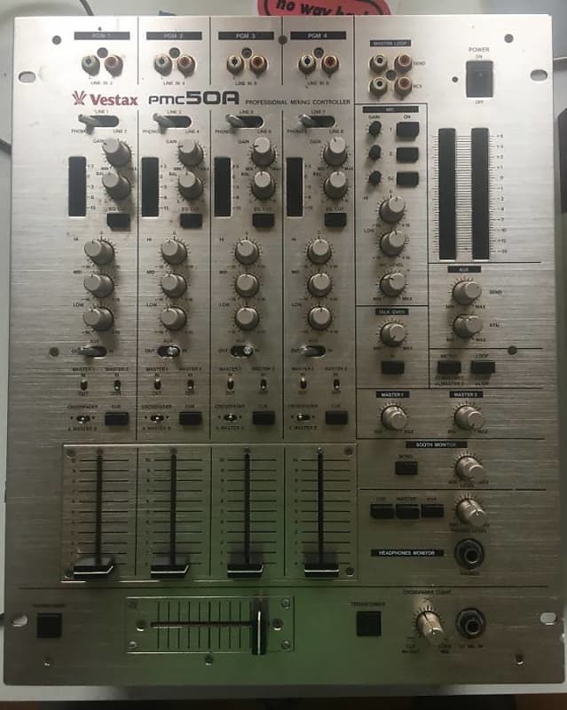 Vestax PMC-50A ミキサー　ベスタ Vestax PMC-50A ミキサー ベスタ Vestax PMC-50A ミキサー ベスタ