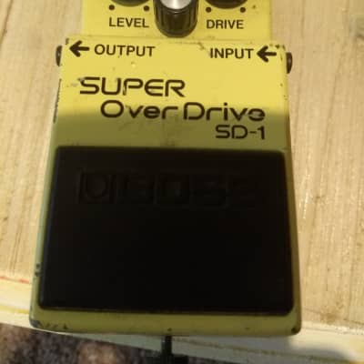 Boss SD-1 Super Overdrive Made In Taiwan | Reverb