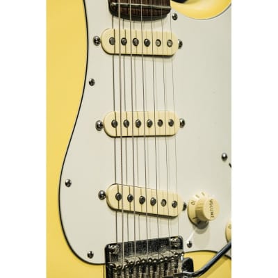2014 Fender American Special/Standard Stratocaster vintage white image 6
