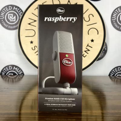Blue Raspberry Studio iOS/USB Mobile Recording System Microphone Red image 9
