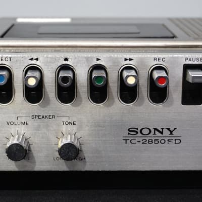 Sony TC-2850SD / TC-152SD - Vintage Portable Stereo Cassette