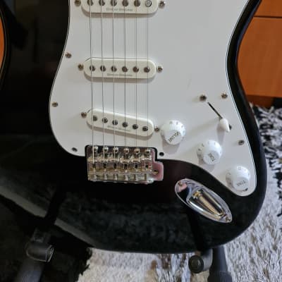 Partscaster Stratocaster style 1980s - Black image 5