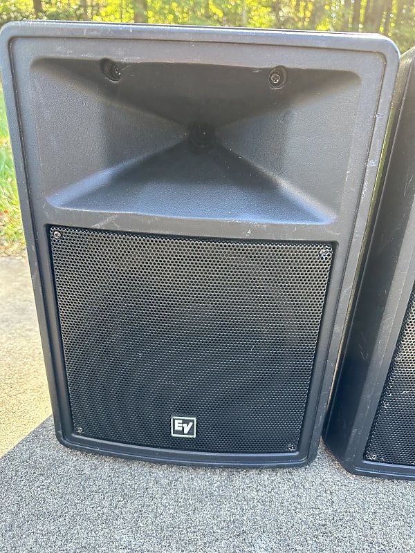 Pair of Electro-Voice SX80 Passive Speakers - Black | Reverb