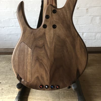 Immagine Letts Woden short scale 4 string bass Purpleheart  Walnut Santos Rosewood handcrafted in the UK 2023 - 5