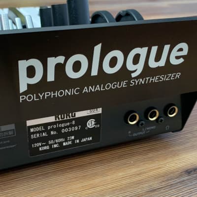 Korg Prologue 8 Polyphonic 49-Key 8-Voice Analog Synthesizer 2018 - Present - Black/Wood (Brand New/Open Box) image 8