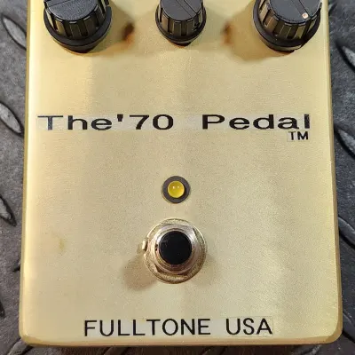 Fulltone The '70 Pedal ~1996 - Aluminum Original Vintage Fuzz Label Maker image 2