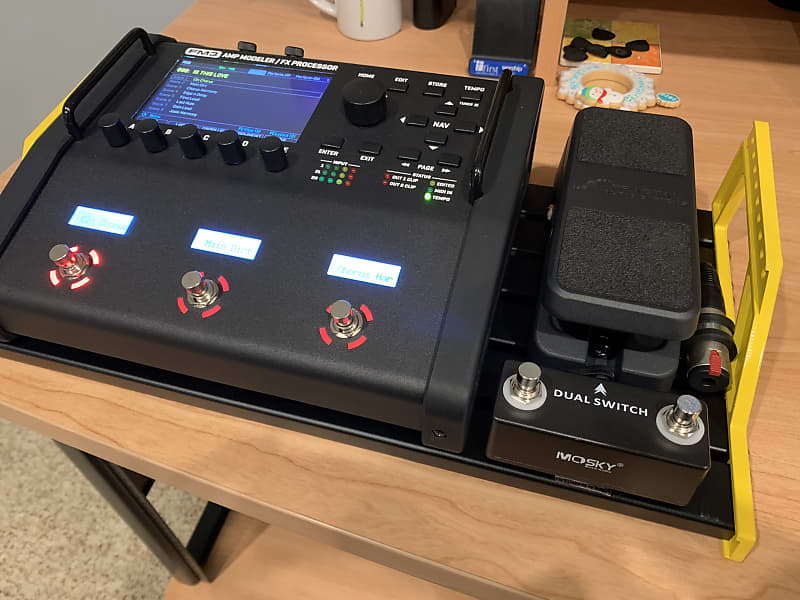 Fractal Audio FM3 Amp Modeler/FX Processor Rig with EV-2 and