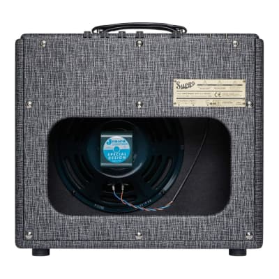 Supro Black Magick 25W Tube Guitar Combo Amplifier (Black Rhino) image 4