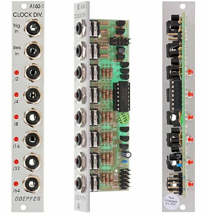 Doepfer A-160-1 Clock + Trigger Divider - Perfect Circuit