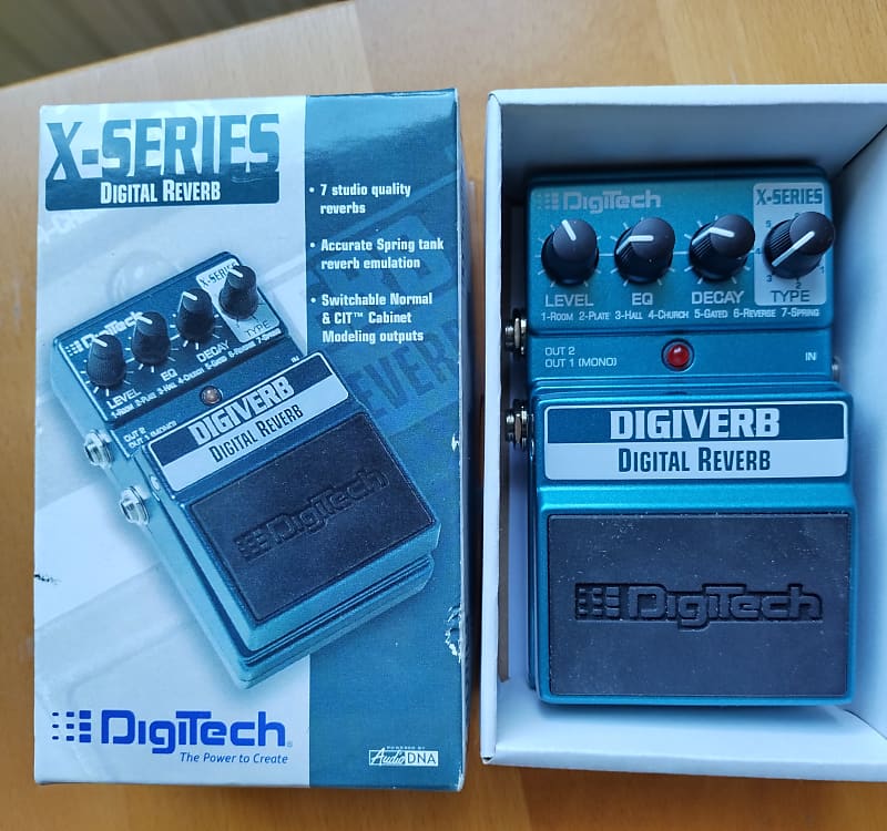 Digitech DigiVerb Digital Reverb Pedal | Reverb Deutschland