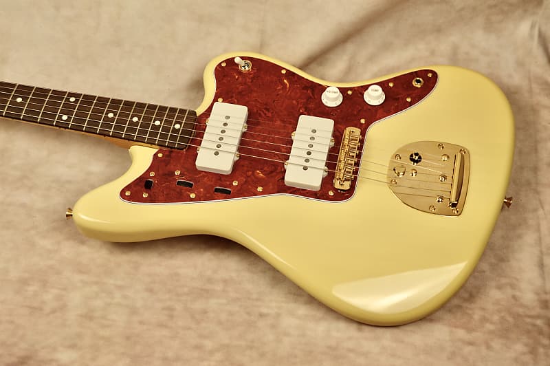 Fender Gold Foil Jazzmaster Ltd (MEX, EB) - shoreline gold