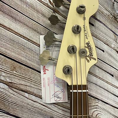 Fender 60th Anniversary Road Worn '60s Jazz Bass 2020 Olympic White image 11