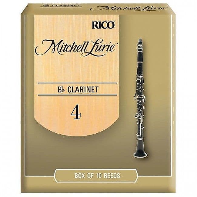 Rico Mitchell Lurie Bb Clarinet Reeds #4.0 (10-Pack) NEW image 1