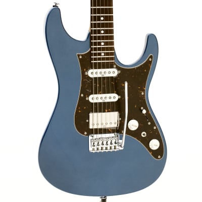 Ibanez AZ2204N Prestige Electric Guitar in Prussian Blue Metallic image 4