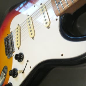 Castilla ( MIJ ) Stratocaster ( Fender style ) 1970's Tobacco Burst image 5