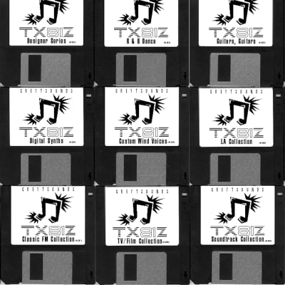Greytsounds Yamaha TX81Z Synth Patches - 9 Bank Set - Digital Download