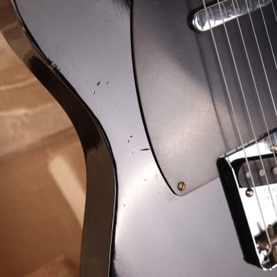 Fender Custom Shop 1951 Nocaster Roasted Ash Journeyman Relic Black image 9