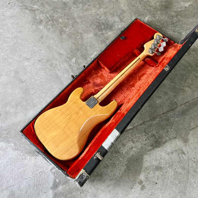 Fender Precision Bass 1976 Natural original vintage USA P | Reverb