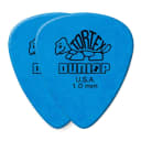 Two Dunlop Tortex® Standard Guitar Picks - Assorted Sizes - 1.0mm - Blue
