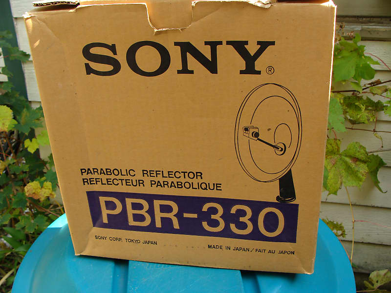 Sony PBR 330 Parabolic Microphone Reflector MIB NOS