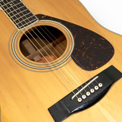 Yamaha FG-251 Dreadnought Acoustic Guitar - Orange Label Made in Japan - Vintage image 11