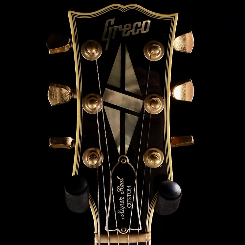 ギター Greco EG-1000C/B Super Real Custom 1980 1980 Greco EG 1000 C DRY Z Super Real Custom Ebony Board Lacquer