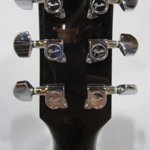 Fender DG-11E Acoustic/Electric Guitar, Black image 9