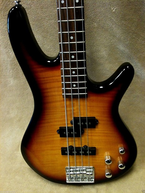 Ibanez sunburst deals bass