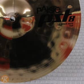 Paiste 14" PST 8 Reflector Rock Hi-Hat Cymbal (Top)