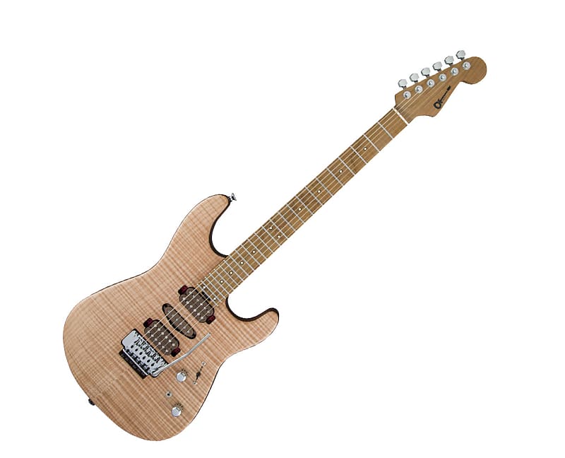 Charvel Guthrie Govan HSH Signature Guitar - Flame Maple Natural image 1