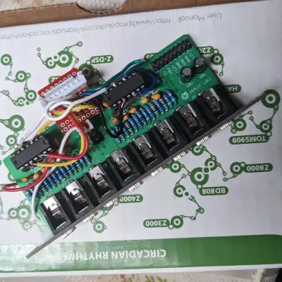 Cwejman VM-1 Voice Module with custom 4hp output expander. image 11