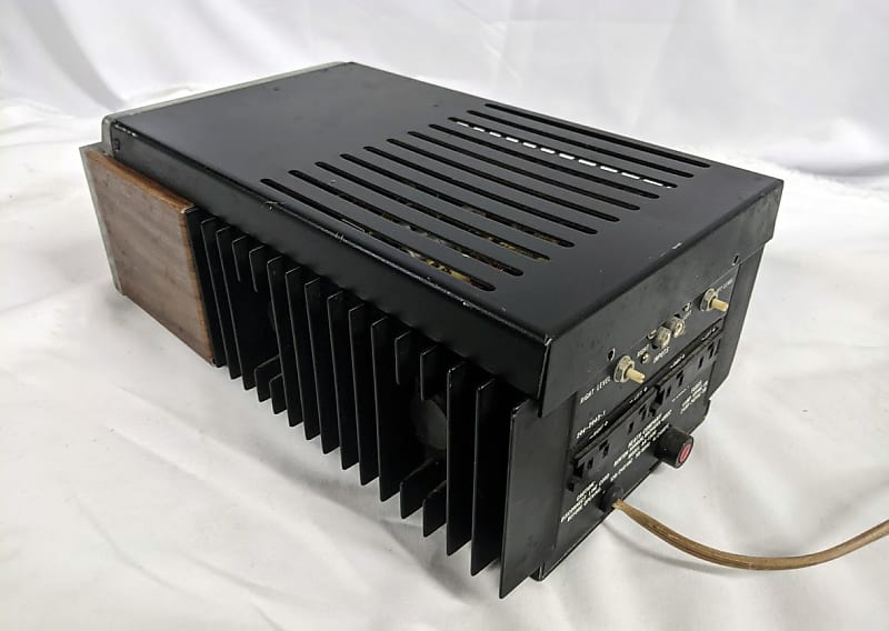 RARE Vintage Heathkit Power Amplifier AA-1506 Black/Woodgrain 1975