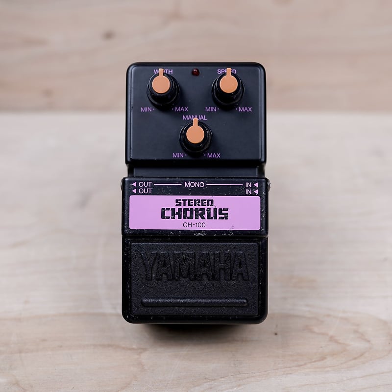 Yamaha CH-100 & DD-100 名器コーラス&ディレイ Yamaha CH-100 Stereo Chorus Pedal Vintage Made in Japan MIJ