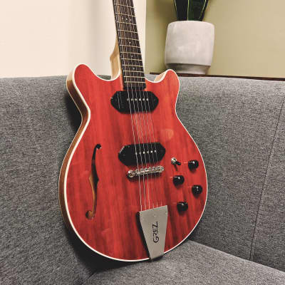 Grez Guitars Mendocino DCAF Cherry for sale