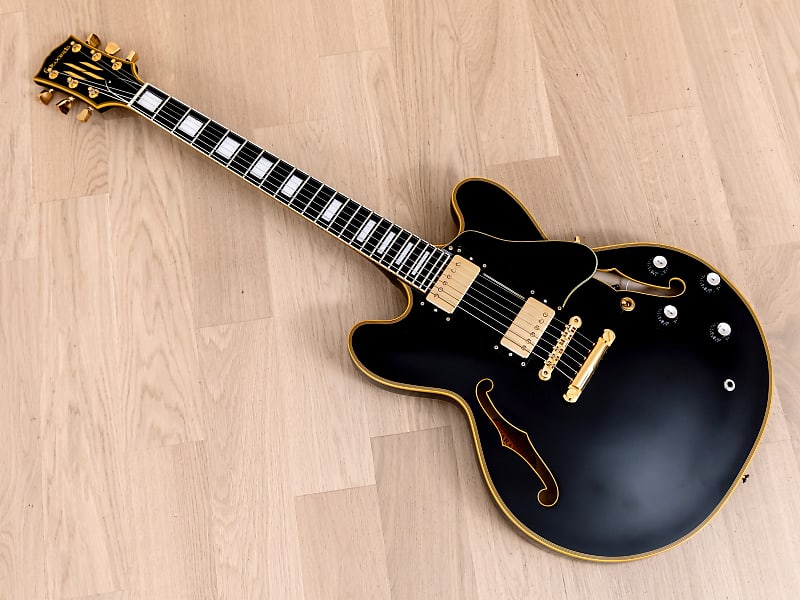 2009 Edwards ESP E-SA-138LTC 355 Semi-Hollow Guitar | Reverb