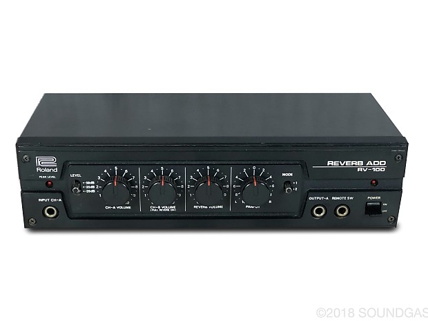 ローランド REVERB ADD アナログ スプリング リバーブ RV-100 Roland RV-100 Spring Reverb ADD | Reverb