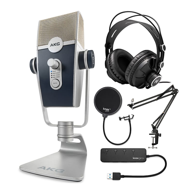 AKG Lyra C44-USB Ultra-HD Multimode USB-C Condenser | Reverb