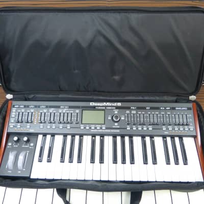 Behringer DeepMind 6 Polyphonic Analog Synth with carrying bag
